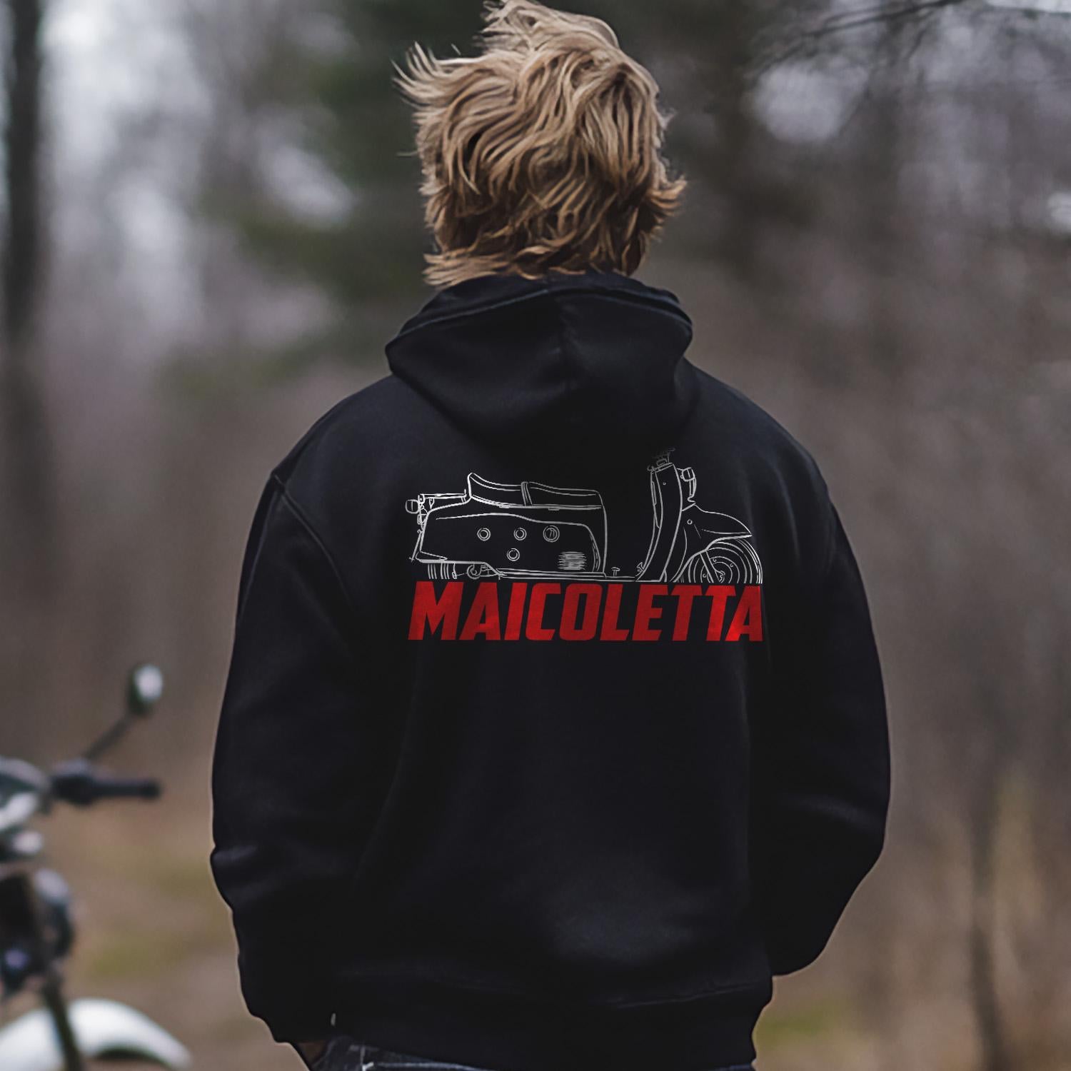Maico Maicoletta 1954 - 1966 Inspired Hoodie - Motorcycle Sweatshirt for Riders