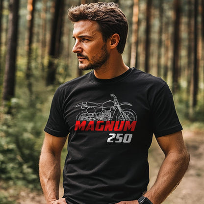 Maico Magnum 250 1979 Inspired T-Shirt - Motorcycle Tee Shirt for Riders