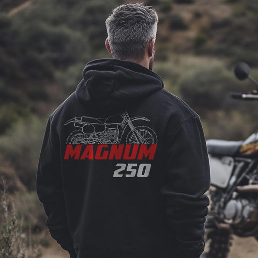 Maico Magnum 250 1979 Inspired Hoodie - Motorcycle Sweatshirt for Riders