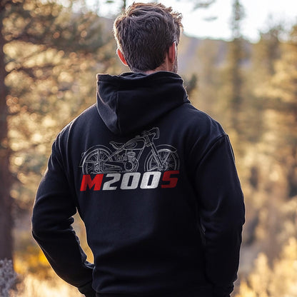 Maico M200S 1953 - 1954 Inspired Hoodie - Motorcycle Sweatshirt for Riders