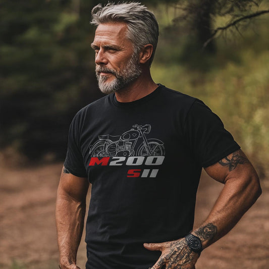 Maico M200 SII 1956 - 1959 Inspired T-Shirt - Motorcycle Tee Shirt for Riders