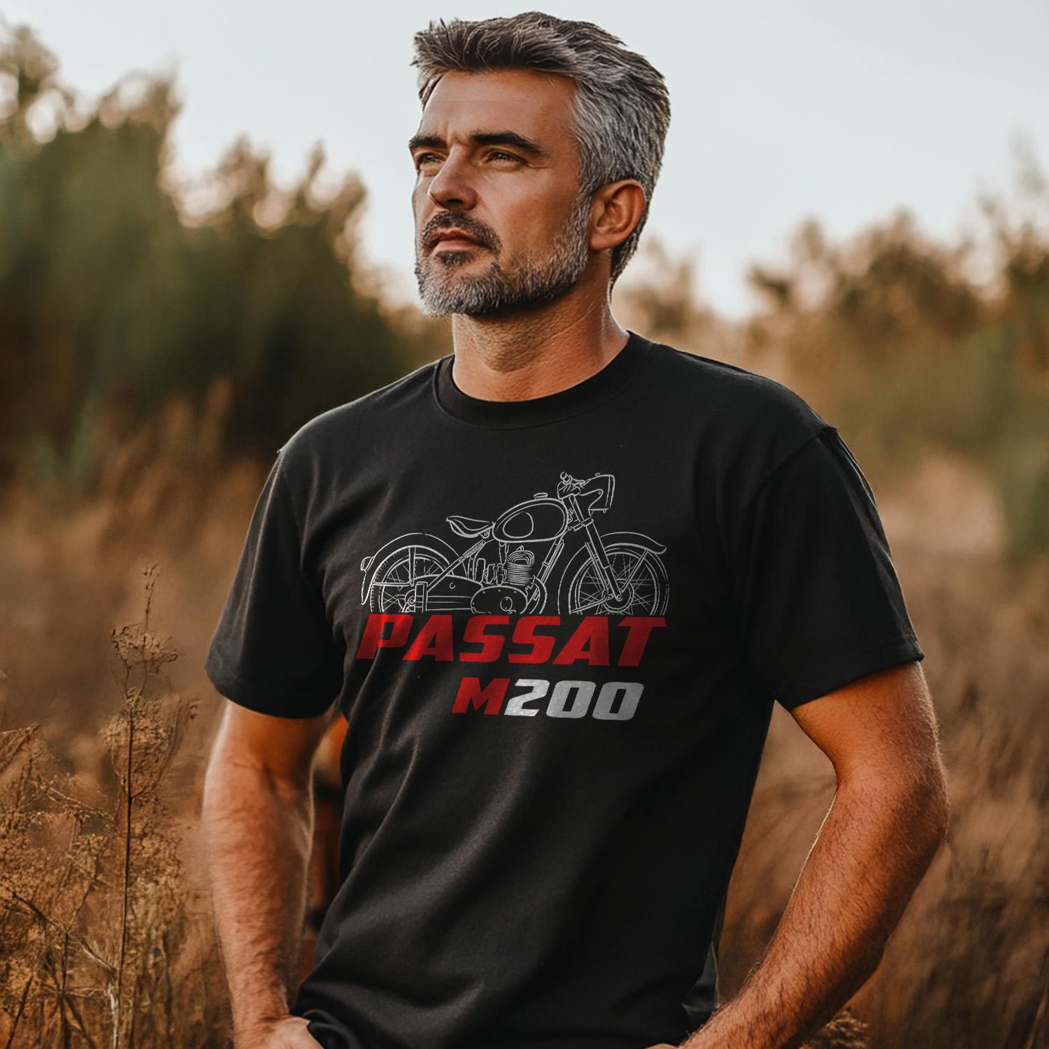 Maico M200 Passat 1953 - 1955 Inspired T-Shirt - Motorcycle Tee Shirt for Riders