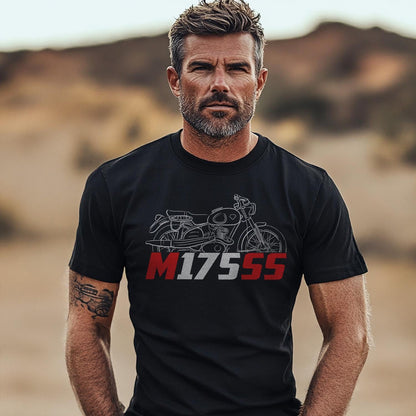 Maico M175SS 1957 Inspired T-Shirt - Motorcycle Tee Shirt for Riders