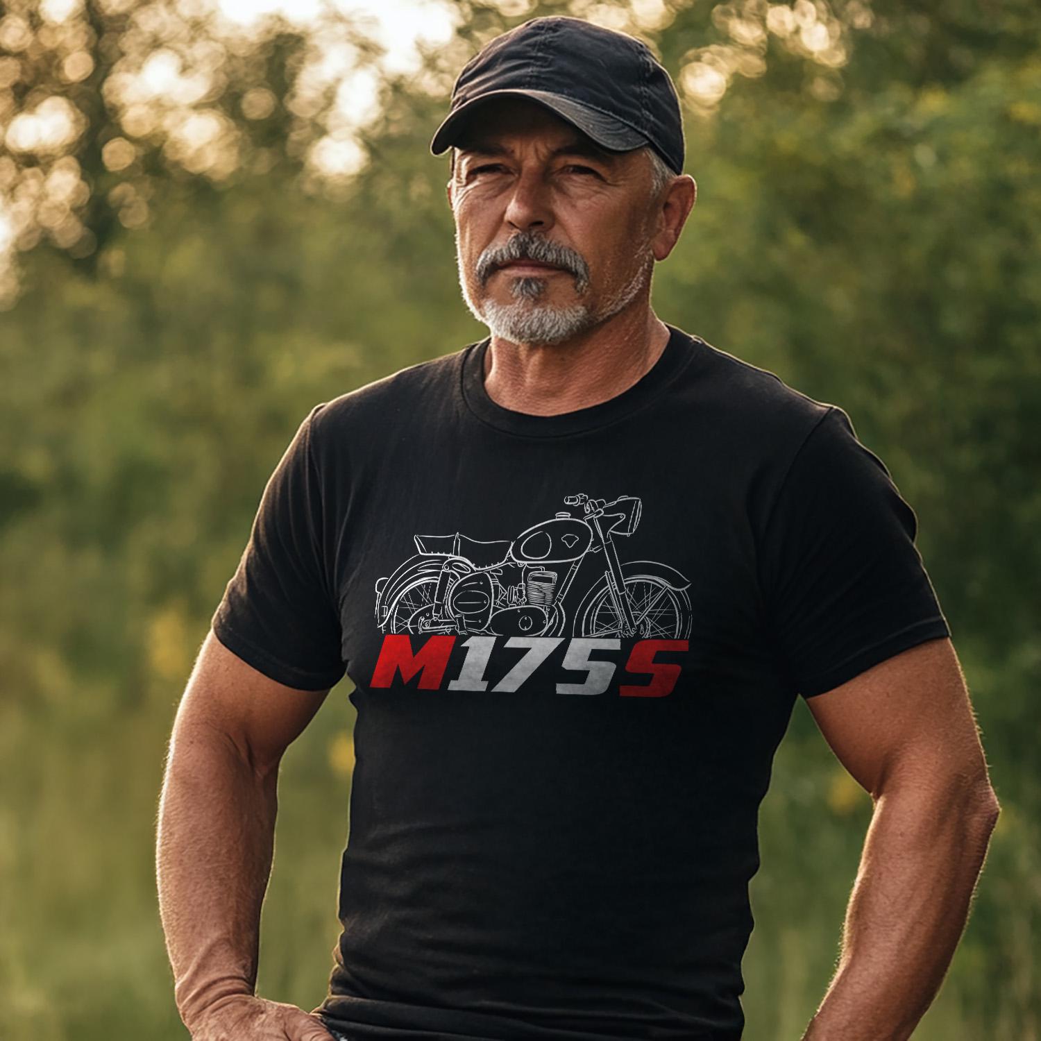Maico M175S 1953 - 1955 Inspired T-Shirt - Motorcycle Tee Shirt for Riders