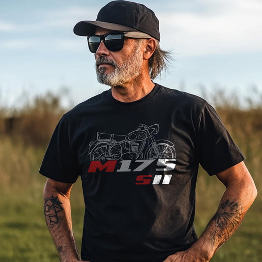 Maico M175 SII 1955 - 1959 Inspired T-Shirt - Motorcycle Tee Shirt for Riders