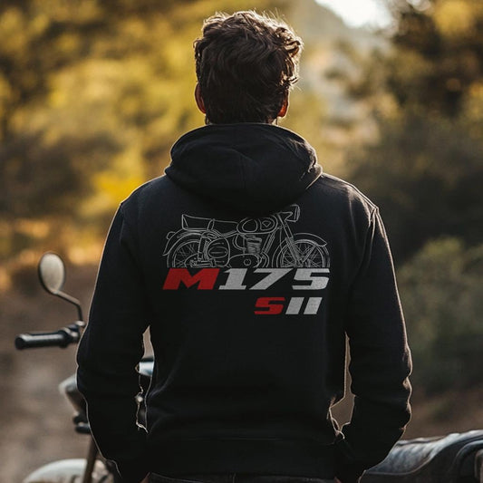 Maico M175 SII 1955 - 1959 Inspired Hoodie - Motorcycle Sweatshirt for Riders