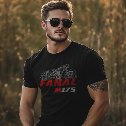 Maico M175 Fanal 1953 Inspired T-Shirt - Motorcycle Tee Shirt for Riders
