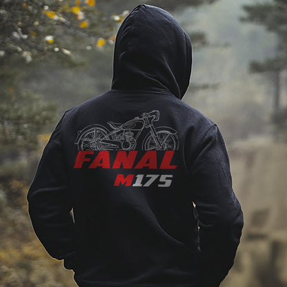 Maico M175 Fanal 1953 Inspired Hoodie - Motorcycle Sweatshirt for Riders