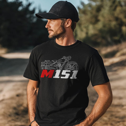 Maico M151 1950 - 1952 Inspired T-Shirt - Motorcycle Tee Shirt for Riders