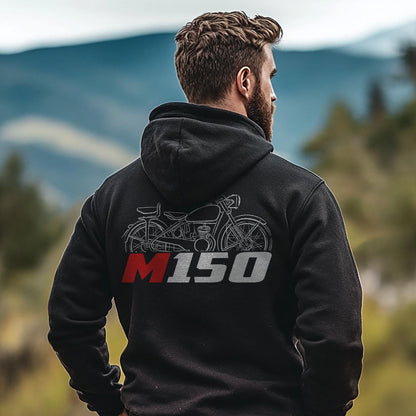 Maico M150 1949 - 1950 Inspired Hoodie - Motorcycle Sweatshirt for Riders