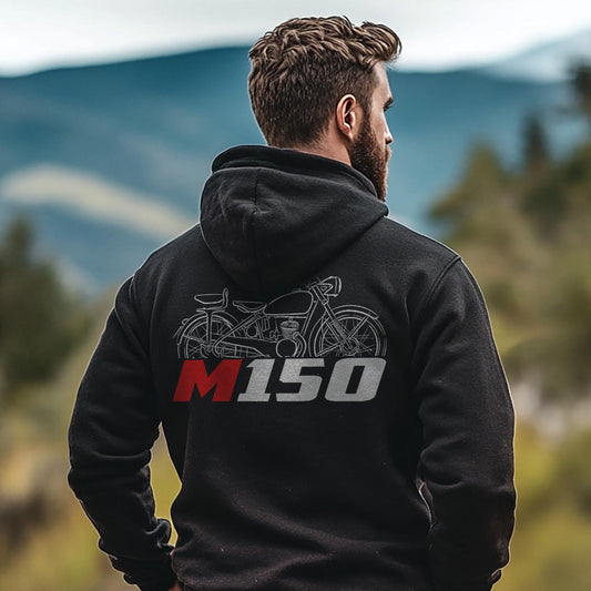 Maico M150 1949 - 1950 Inspired Hoodie - Motorcycle Sweatshirt for Riders