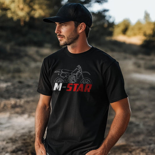 Maico M-Star 250SC 1984 Inspired T-Shirt - Motorcycle Tee Shirt for Riders