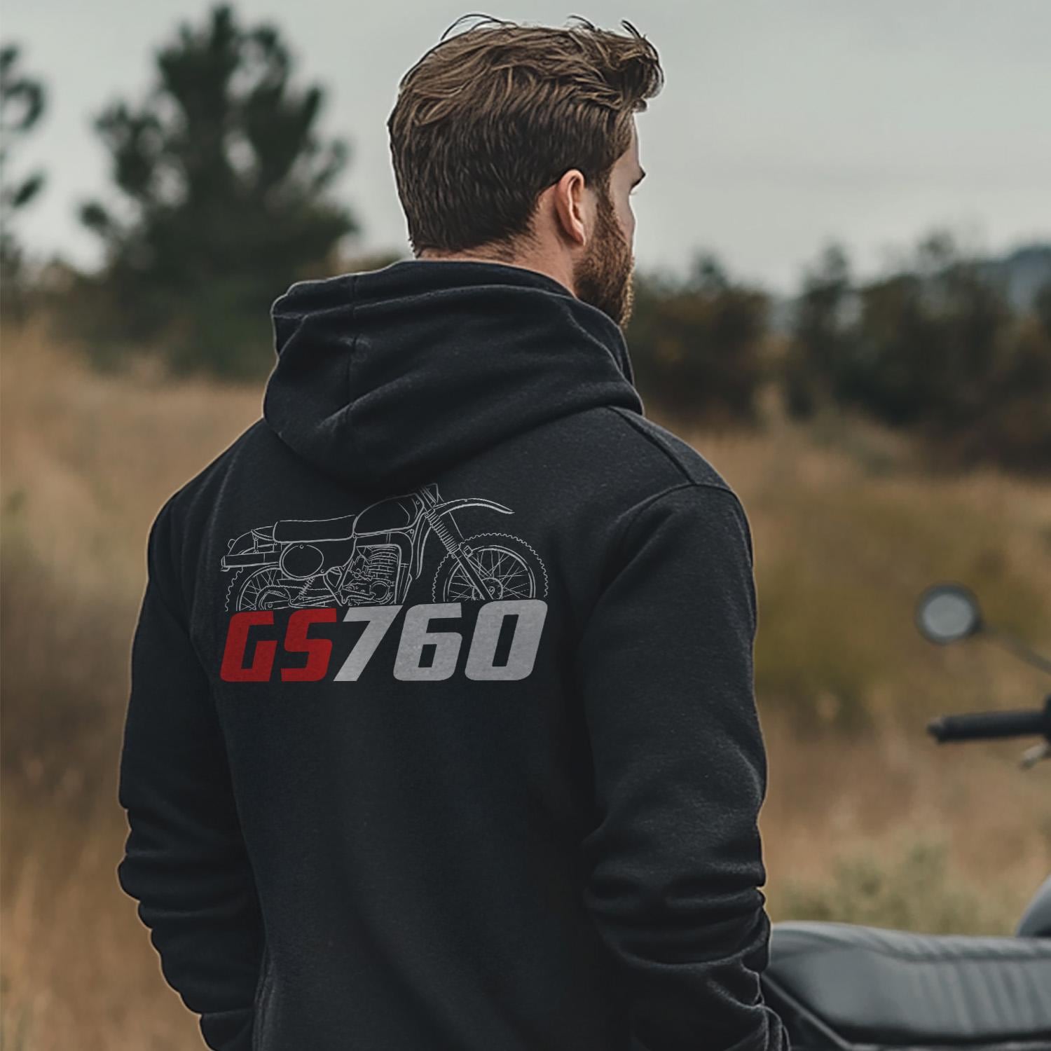 Maico GS 760 Inspired Hoodie - Motorcycle Sweatshirt for Riders