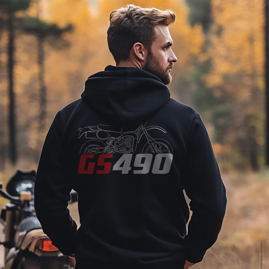Maico GS 490 Inspired Hoodie - Motorcycle Sweatshirt for Riders