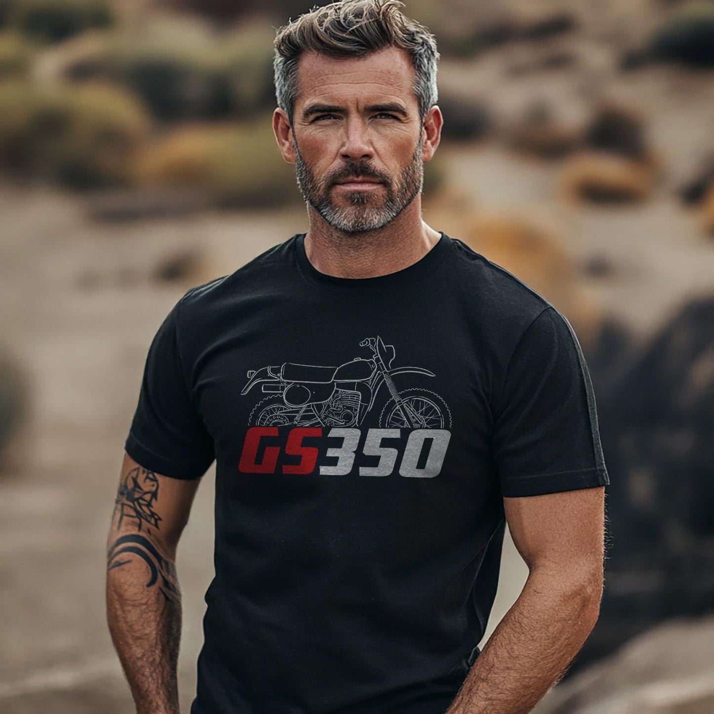 Maico GS 350 Inspired T-Shirt - Motorcycle Tee Shirt for Riders
