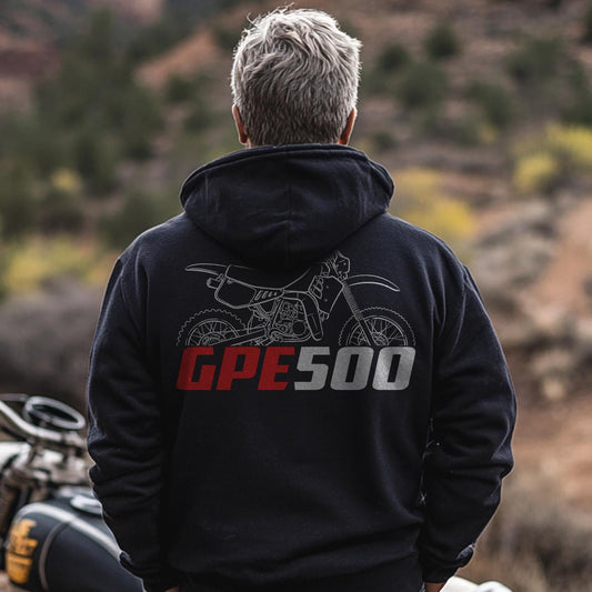 Maico GPE 500 1987 Inspired Hoodie - Motorcycle Sweatshirt for Riders