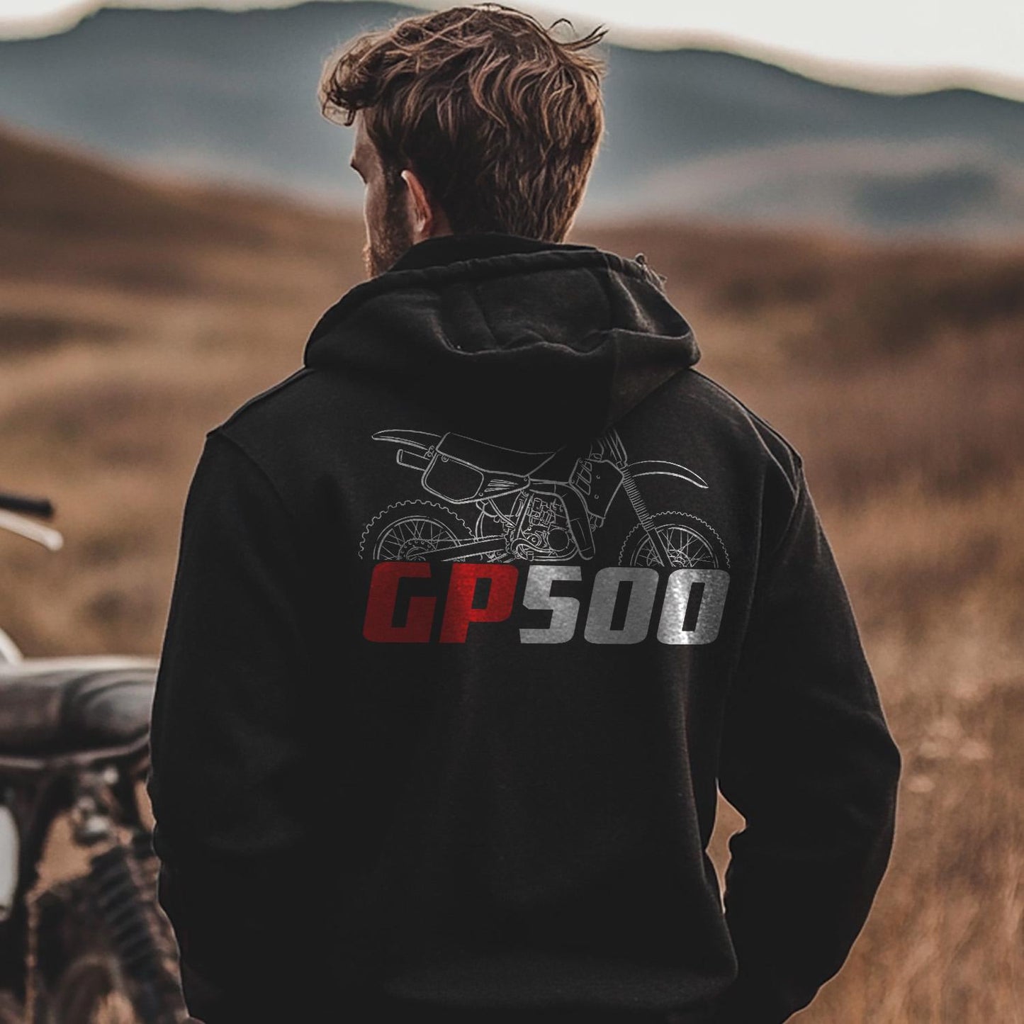 Maico GP 500 1987 - 1990 Inspired Hoodie - Motorcycle Sweatshirt for Riders