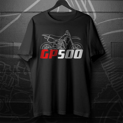Maico GP 500 1987 - 1990 Inspired T-Shirt - Motorcycle Tee Shirt for Riders