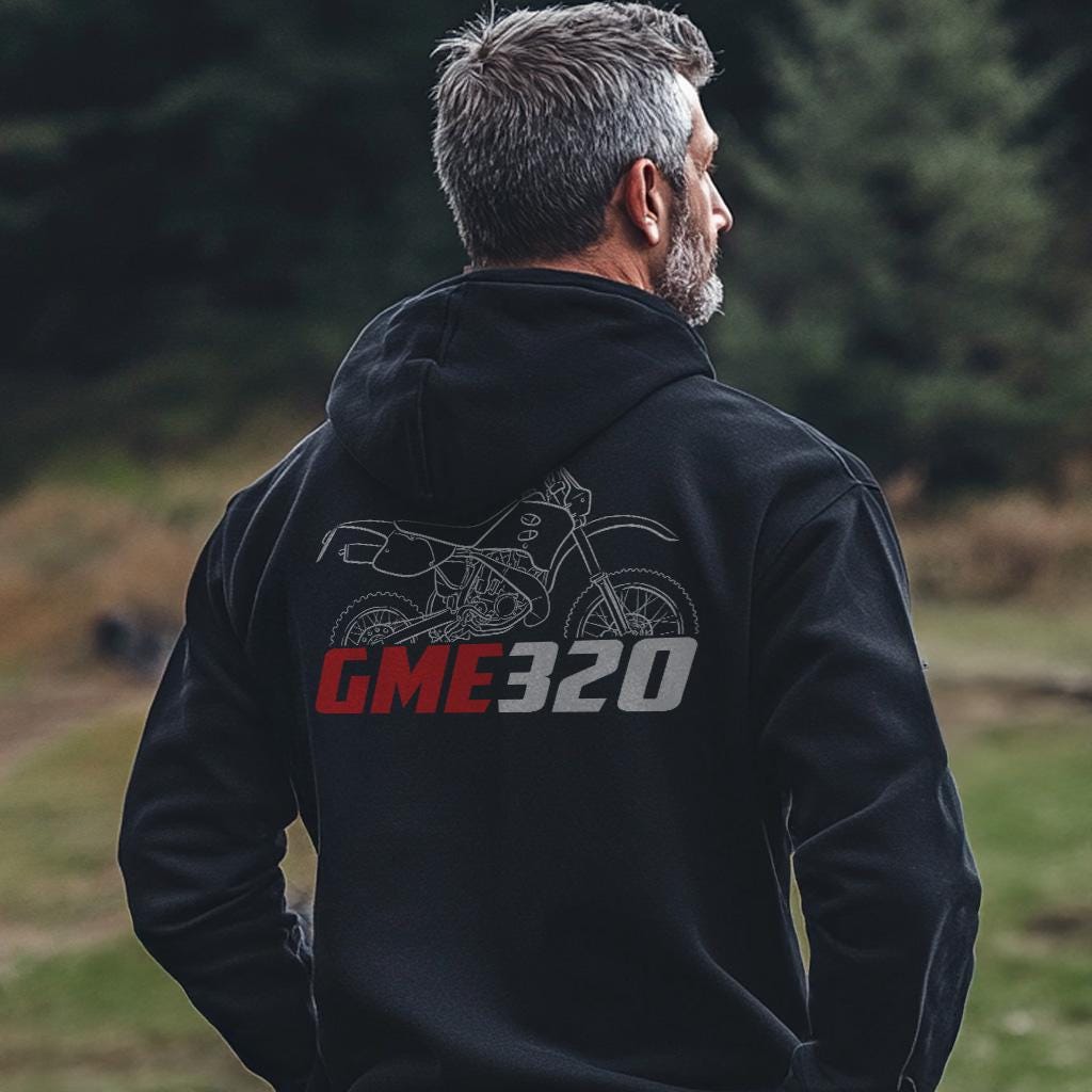 Maico GME 320 1994 - 1996 Inspired Hoodie - Motorcycle Sweatshirt for Riders