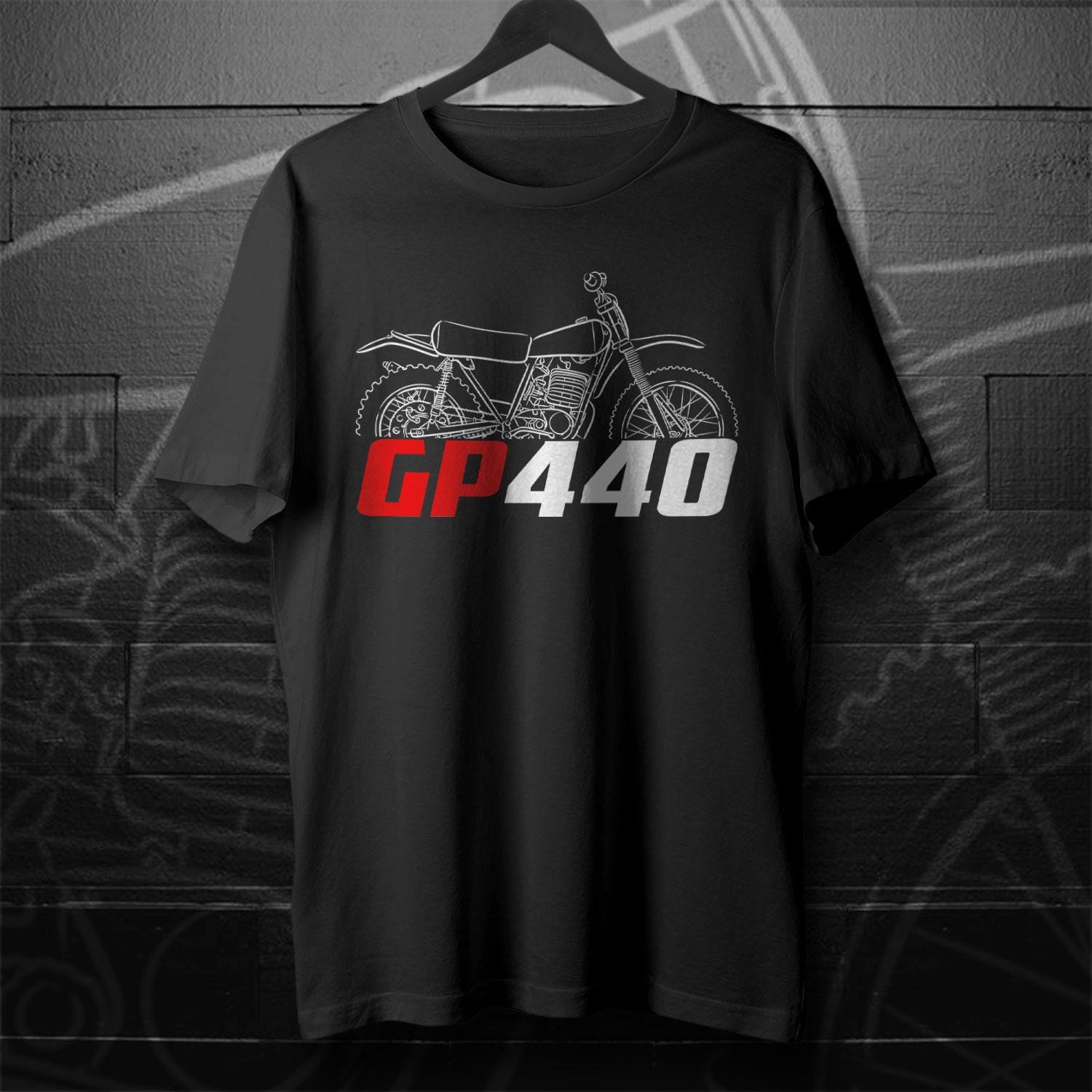 Maico GP 440 1974 - 1975 Inspired T-Shirt - Motorcycle Tee Shirt for Riders