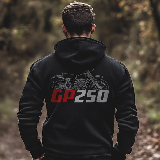 Maico GP 250 Inspired Hoodie - Motorcycle Sweatshirt for Riders