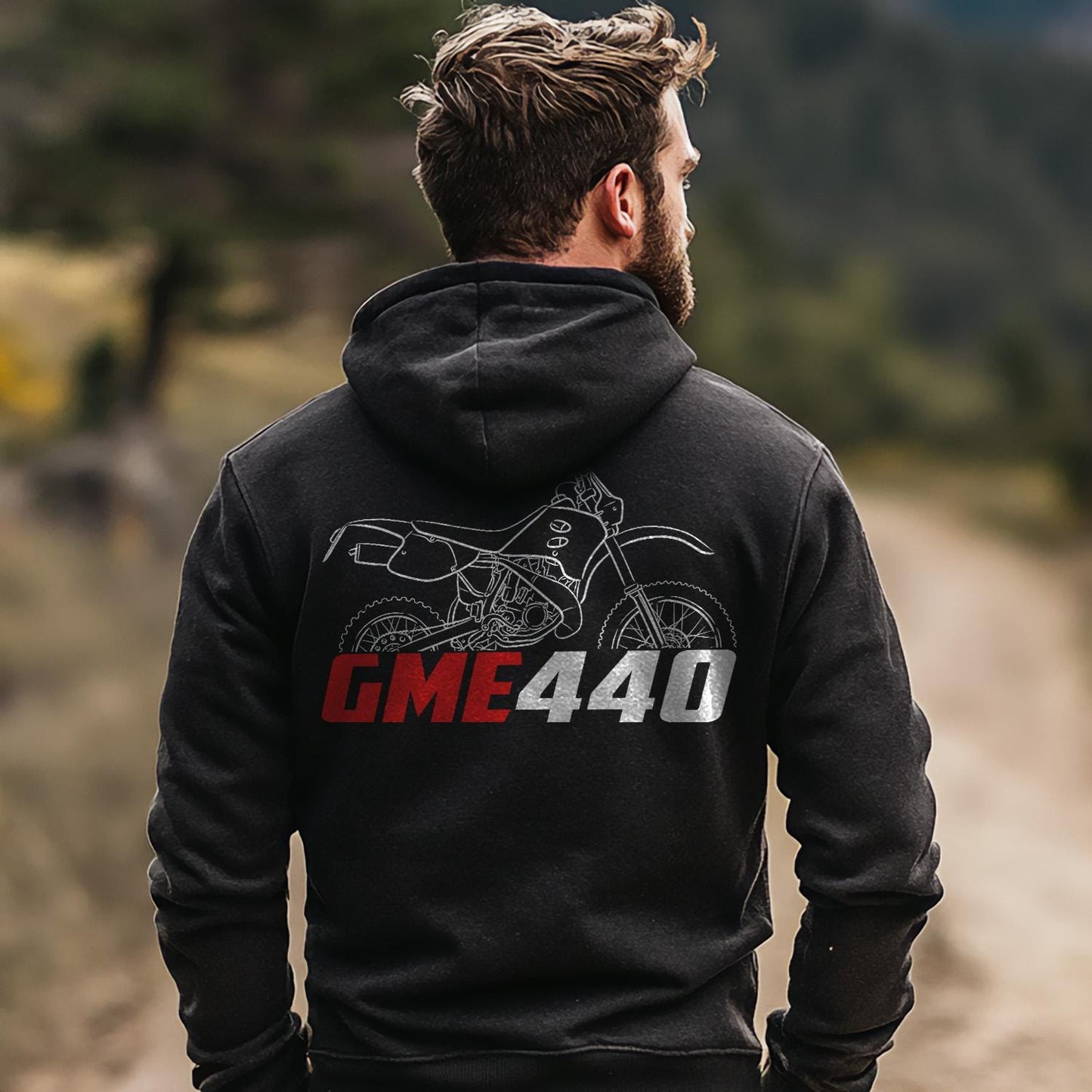 Maico GME 440 1994 - 1996 Inspired Hoodie - Motorcycle Sweatshirt for Riders
