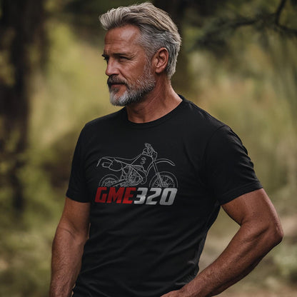 Maico GME 320 1994 - 1996 Inspired T-Shirt - Motorcycle Tee Shirt for Riders