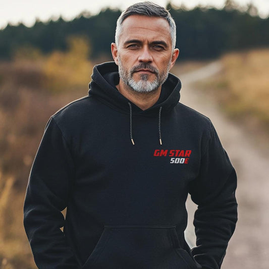 Maico GM Star 500 E 1985 Inspired Hoodie - Motorcycle Sweatshirt for Riders