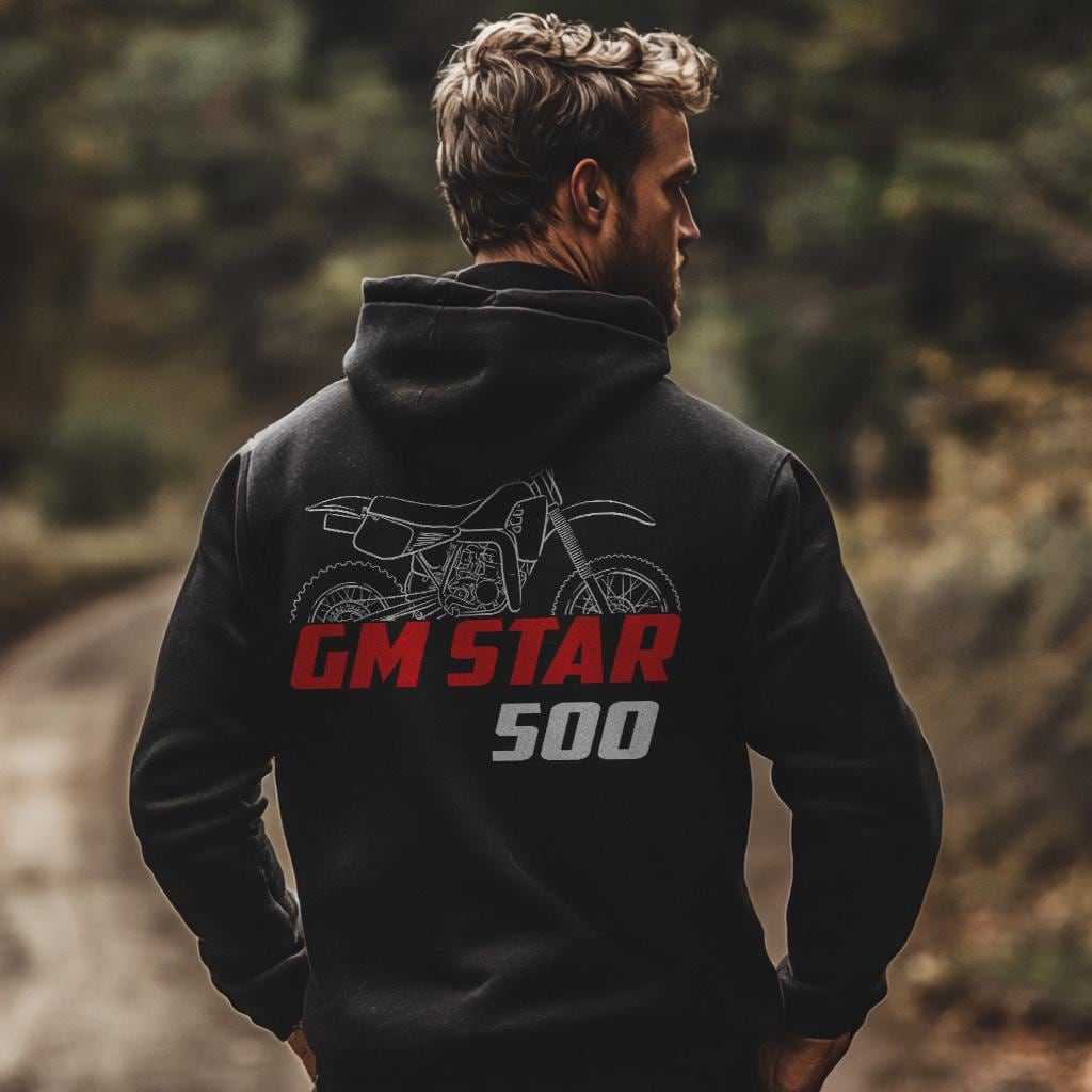 Maico GM Star 500 Inspired Hoodie - Motorcycle Sweatshirt for Riders