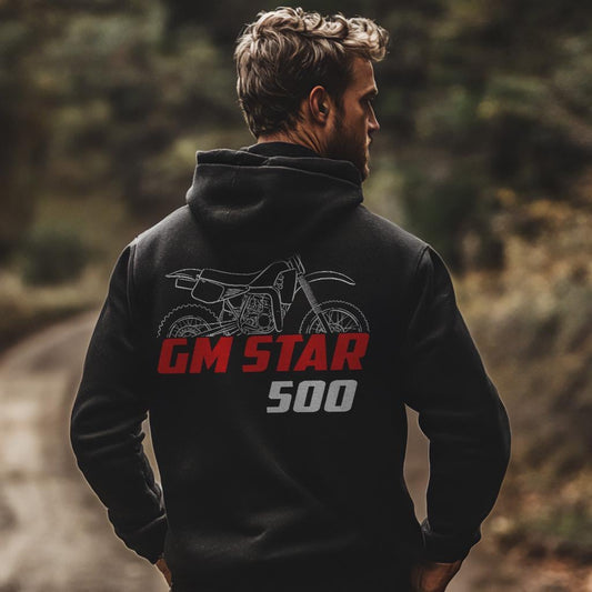 Maico GM Star 500 Inspired Hoodie - Motorcycle Sweatshirt for Riders