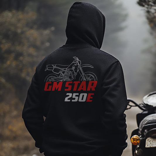 Maico GM Star 250 E 1986 Inspired Hoodie - Motorcycle Sweatshirt for Riders