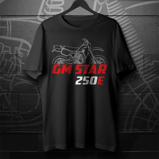 Maico GM Star 250 E 1986 Inspired T-Shirt - Motorcycle Tee Shirt for Riders