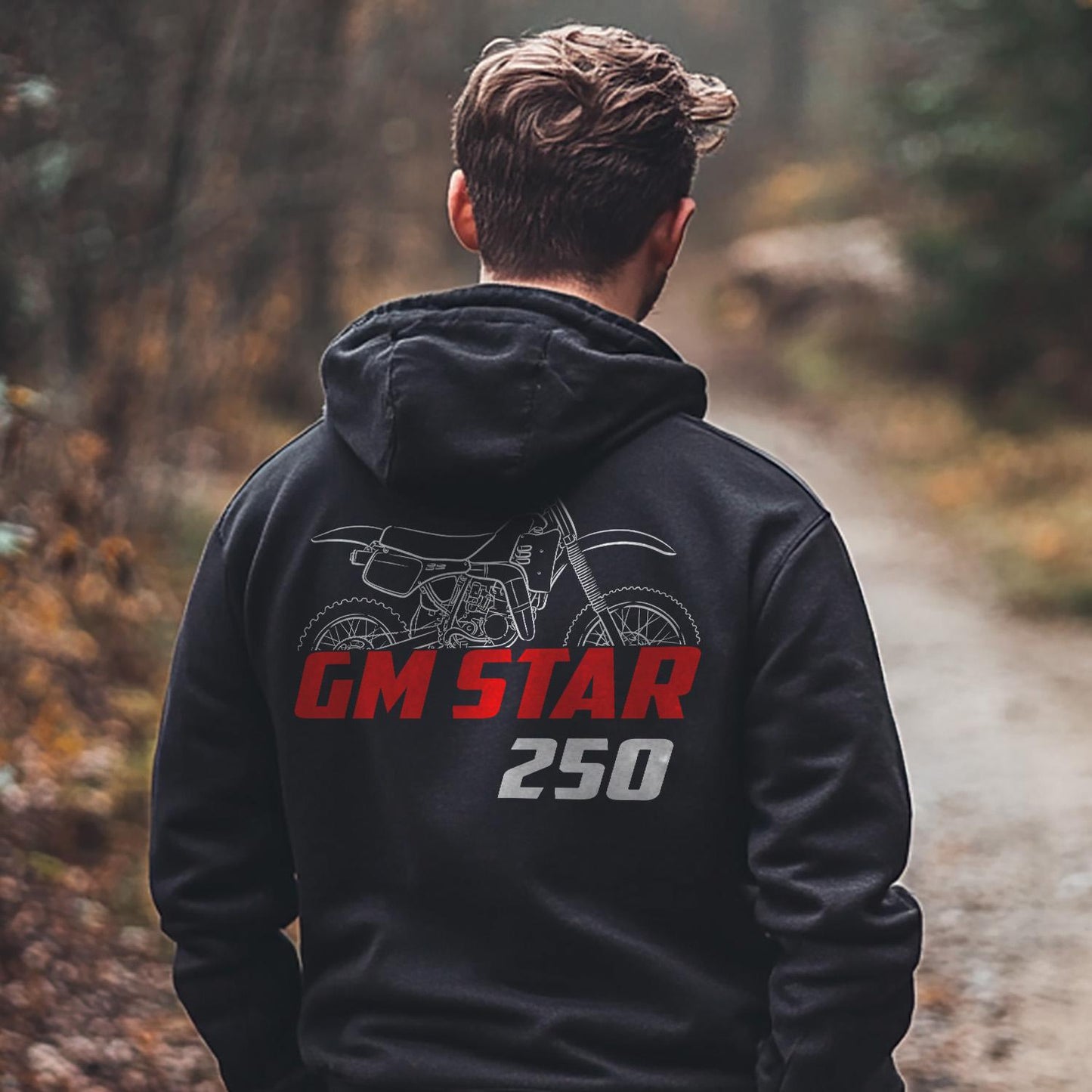 Maico GM Star 250 1985 - 1986 Inspired Hoodie - Motorcycle Sweatshirt for Riders
