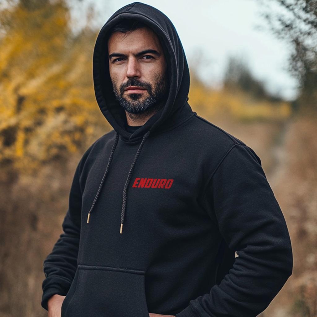 Maico Enduro Inspired Hoodie - Motorcycle Sweatshirt for Riders