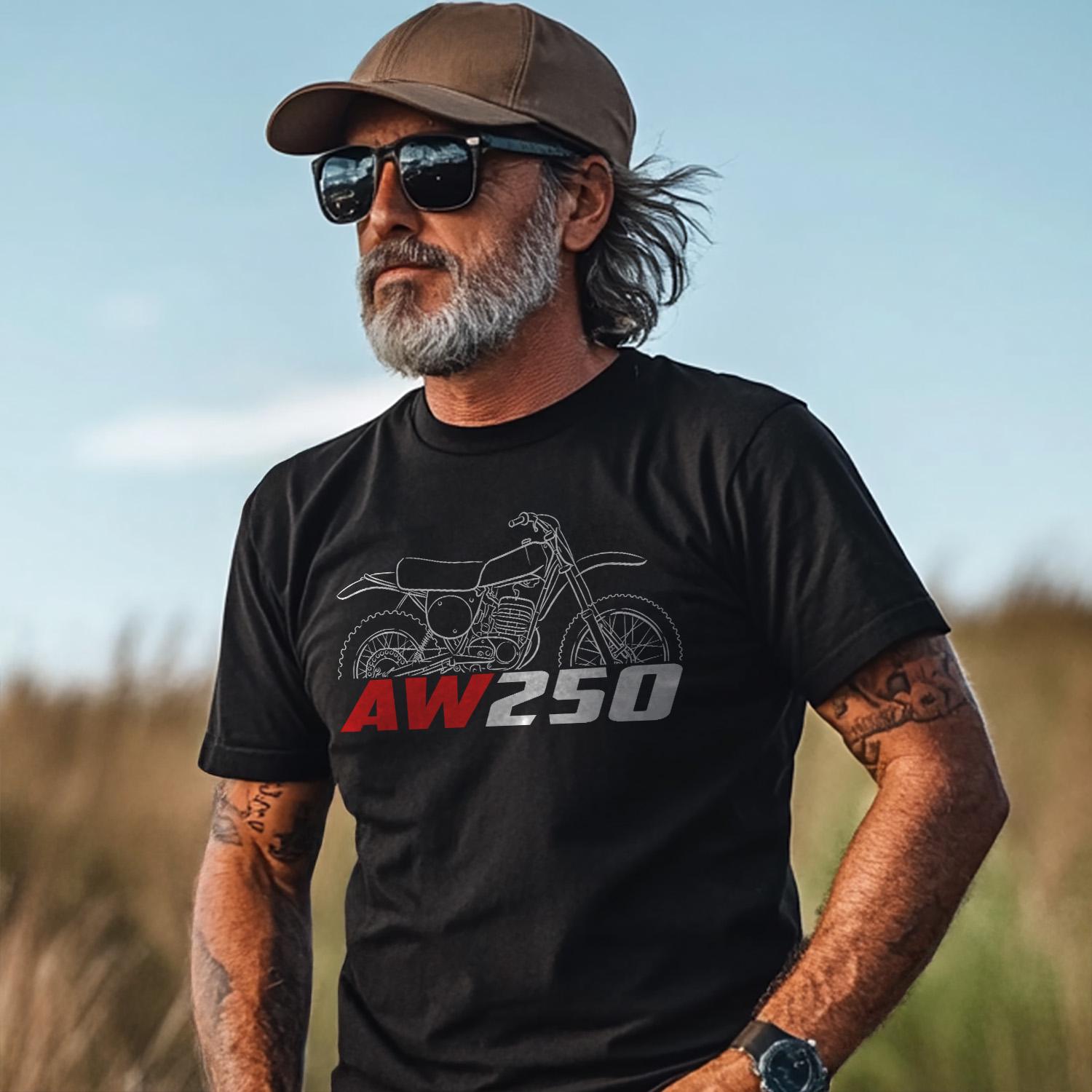 Maico AW250 1976 Inspired T-Shirt - Motorcycle Tee Shirt for Riders