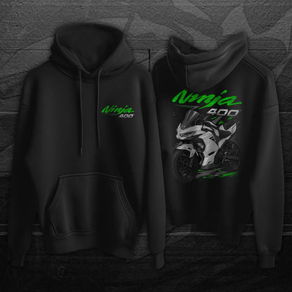 Kawasaki Ninja 400 2020-21 Inspired Hoodie - Motorcycle Sweatshirt for Riders