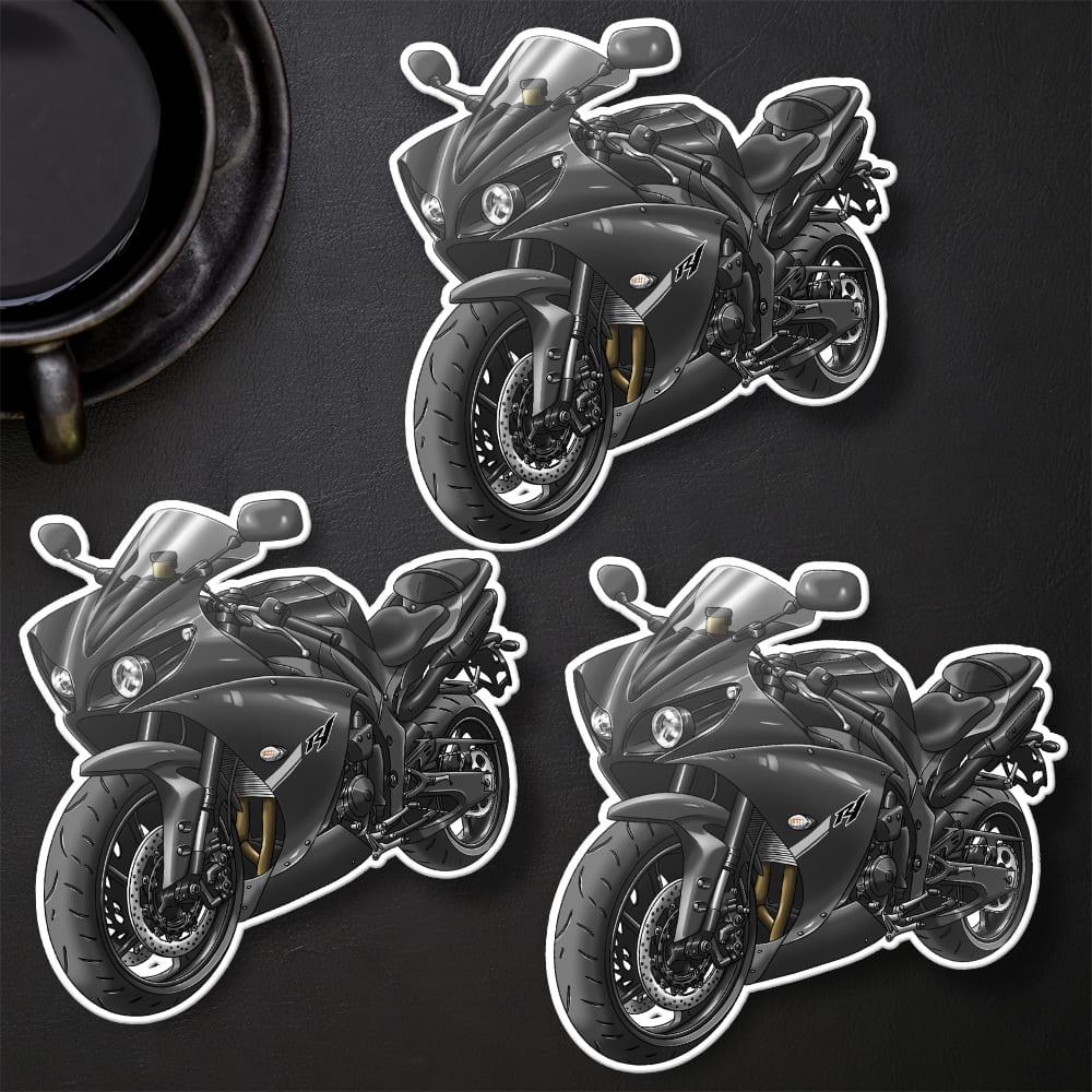 Yamaha YZF-R1 2012 Inspired Stickers - Set of 3 Motorcycle Decals for Riders