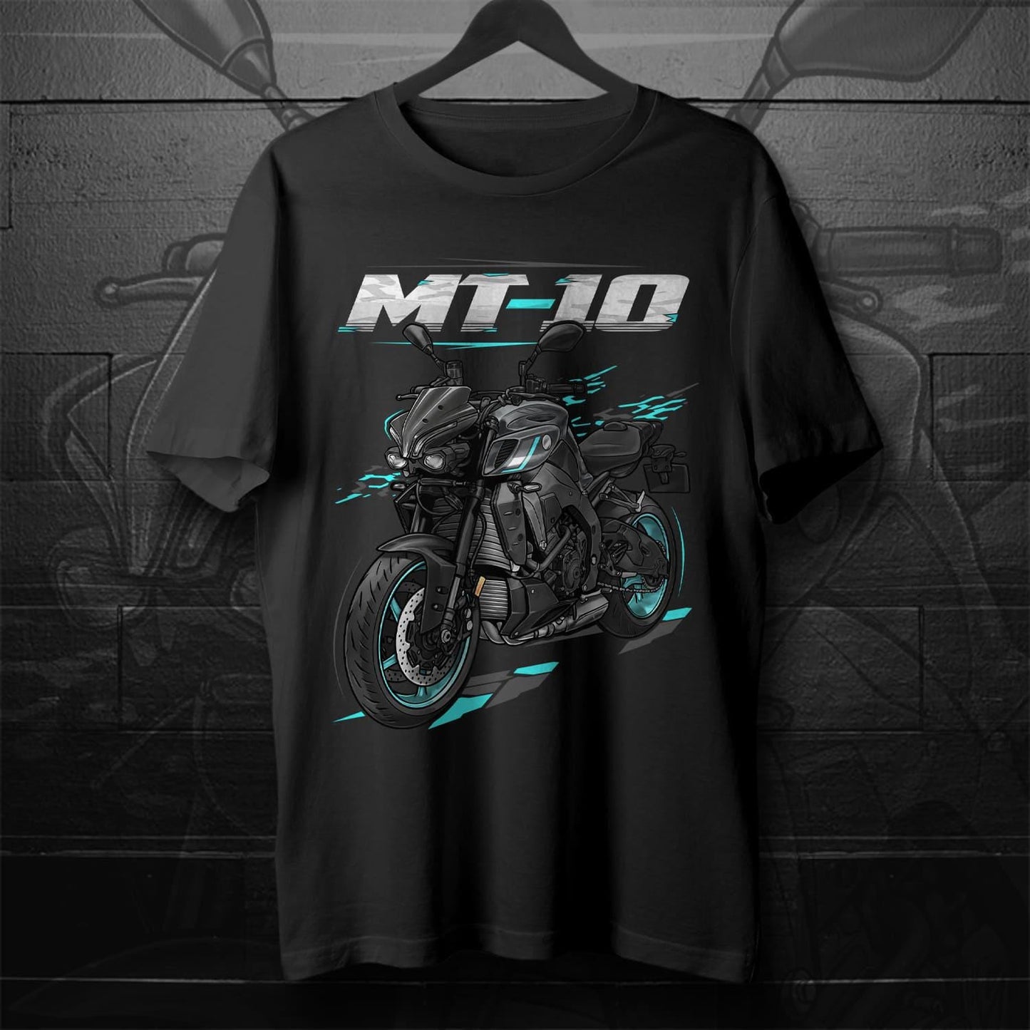 Yamaha MT-10 2022-25 Inspired T-Shirt - Motorcycle Tee Shirt for Riders
