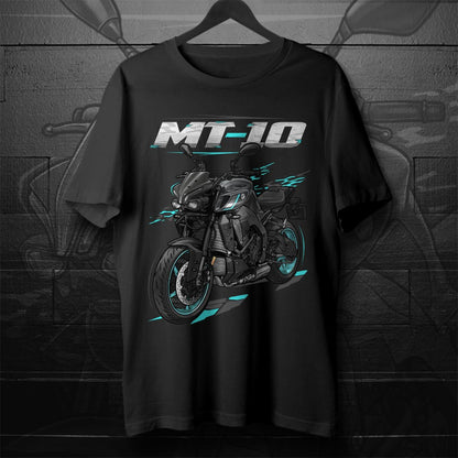 Yamaha MT-10 2022-25 Inspired T-Shirt - Motorcycle Tee Shirt for Riders