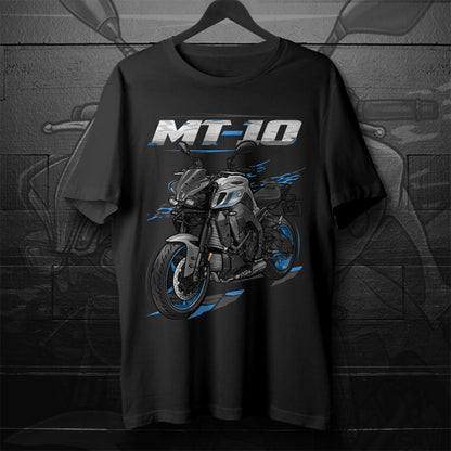 Yamaha MT-10 2022-25 Inspired T-Shirt - Motorcycle Tee Shirt for Riders