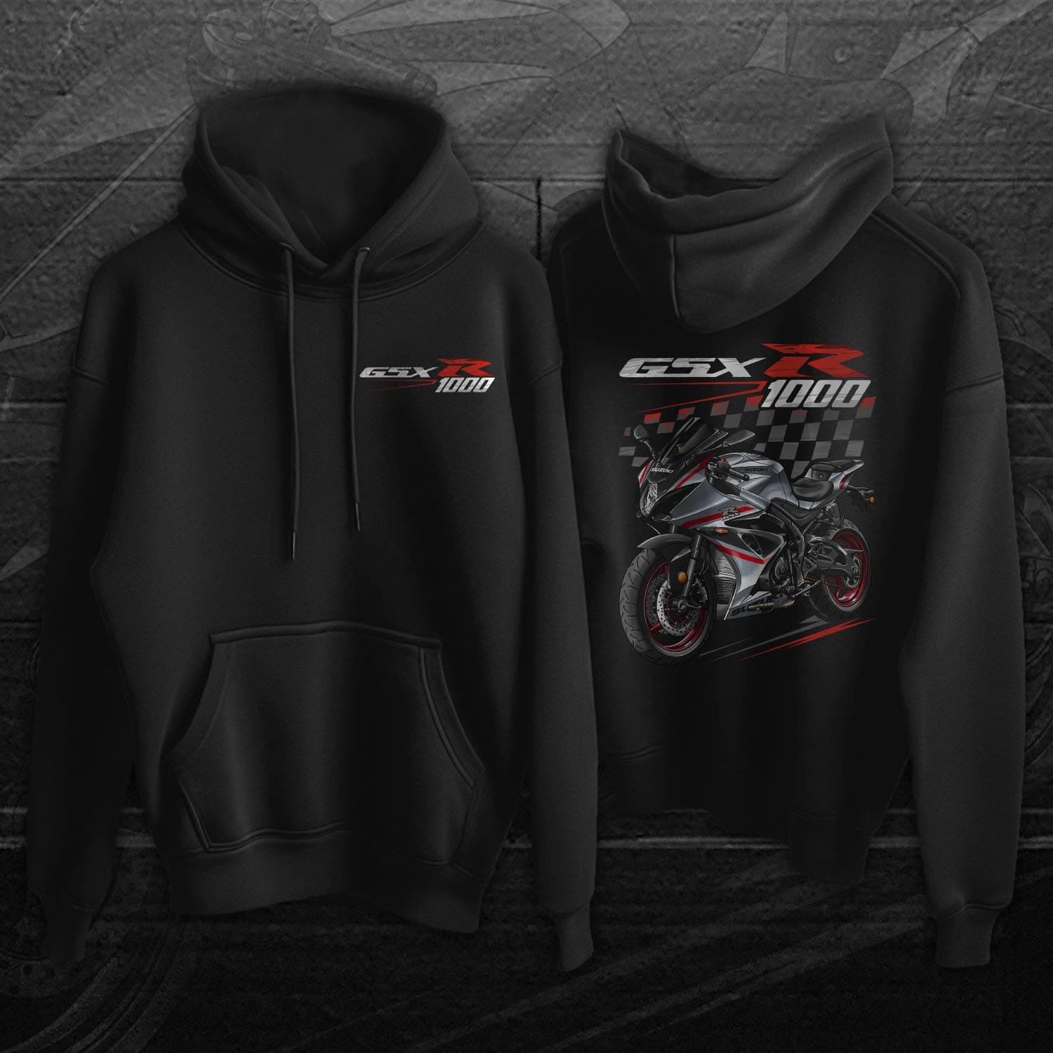 Suzuki GSXR 1000 2024 Inspired Hoodie - Motorcycle Sweatshirt