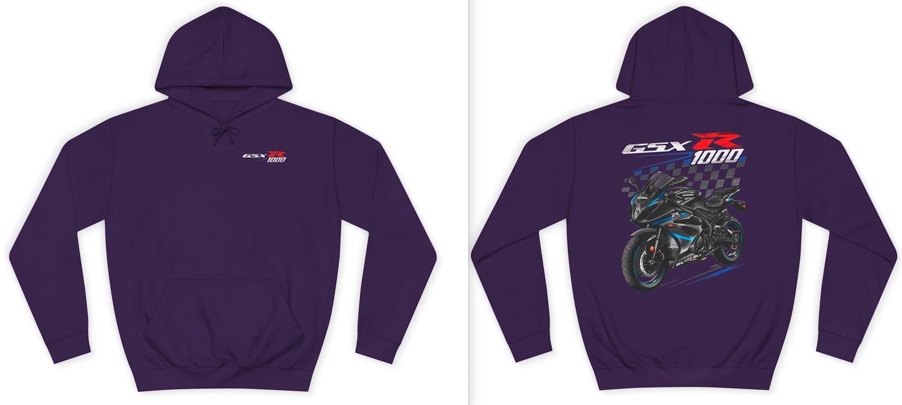Suzuki GSXR 1000 2024 Inspired Hoodie - Motorcycle Sweatshirt