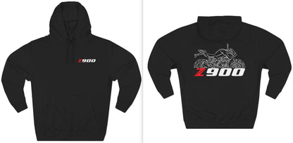 Kawasaki Z900 Inspired Hoodie - Motorcycle Sweatshirt for Riders