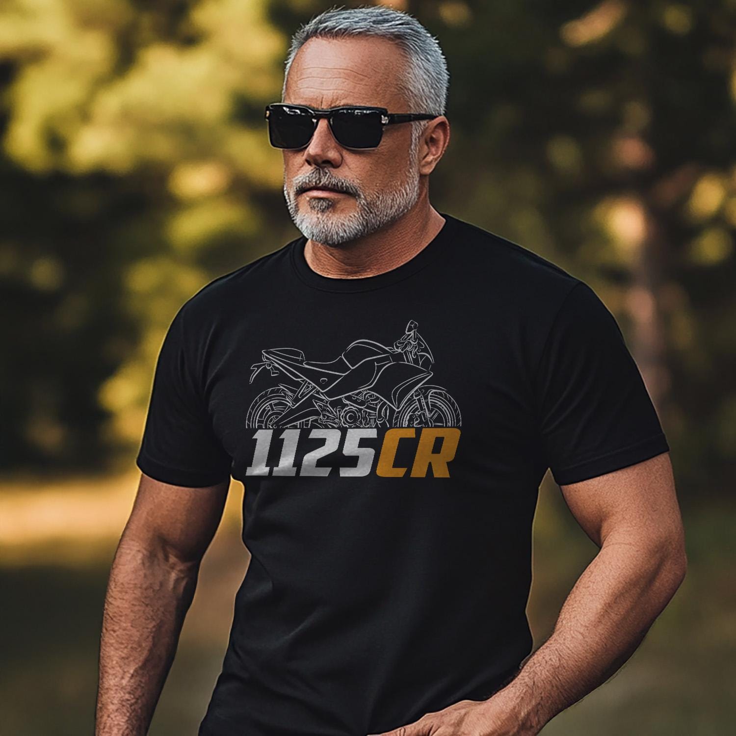 Buell 1125CR 2009 - 2010 Inspired T-Shirt - Motorcycle Tee Shirt for Riders