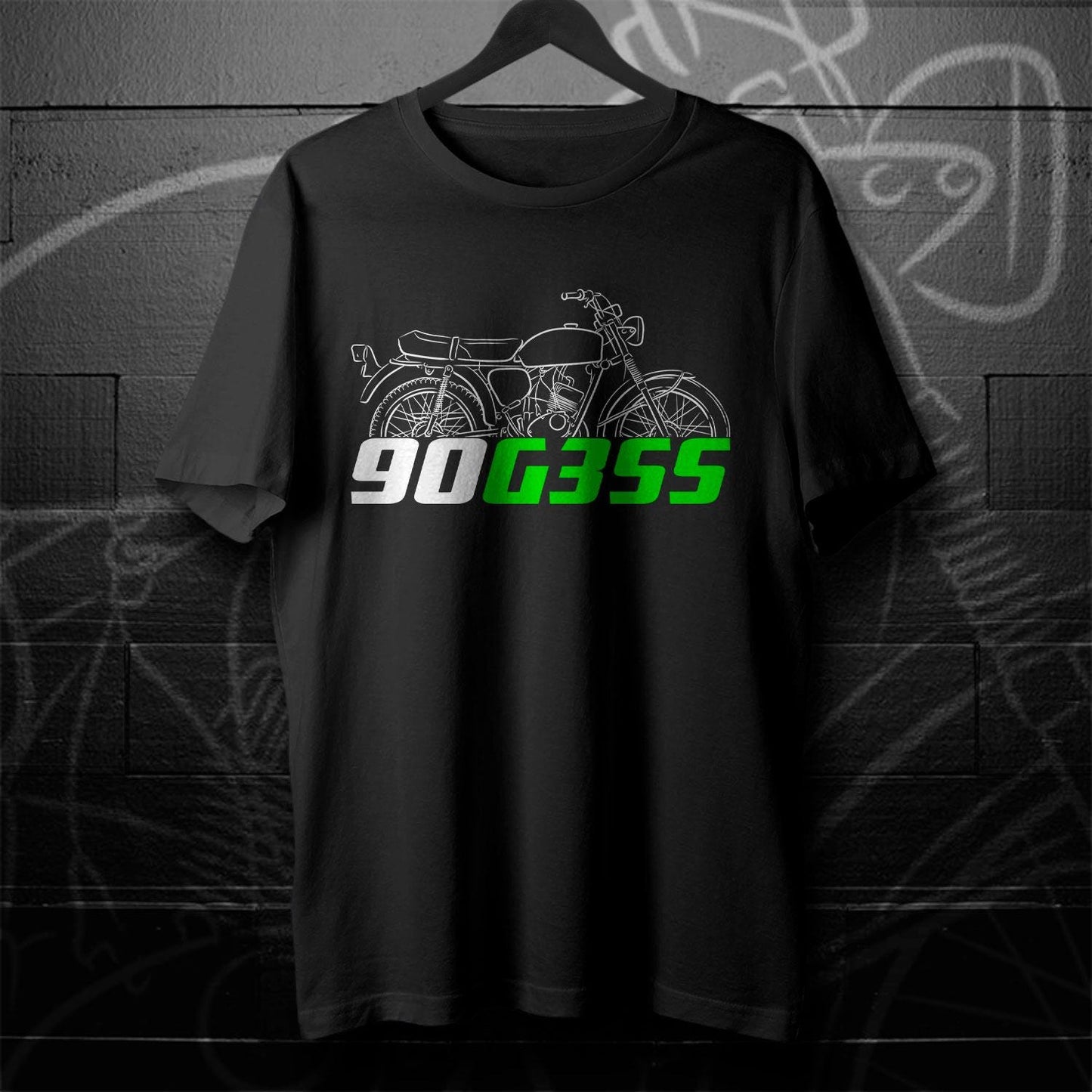 Kawasaki 90 G3SS Inspired T-Shirt - Motorcycle Tee Shirt for Riders