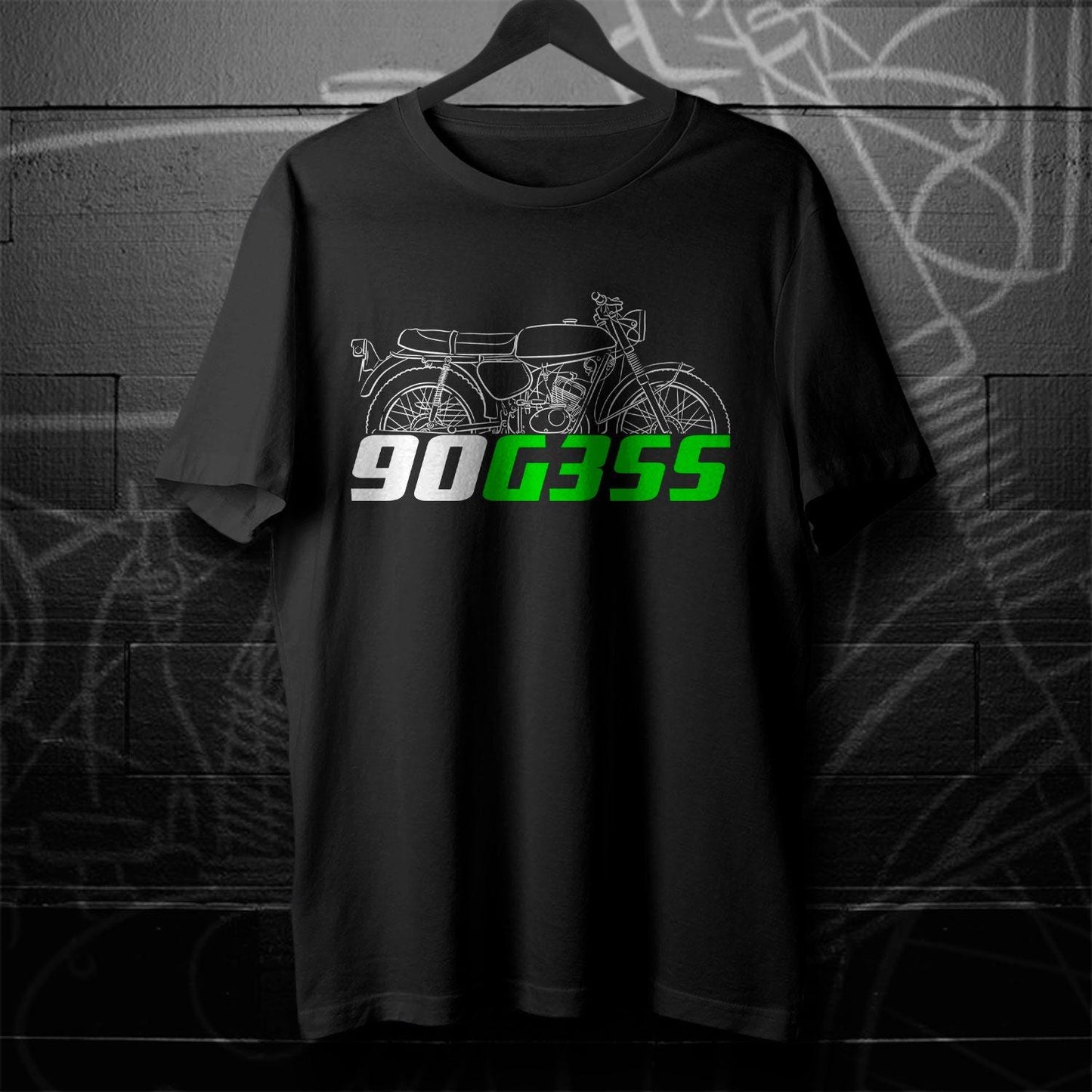 Kawasaki 90 G3SS Inspired T-Shirt - Motorcycle Tee Shirt for Riders