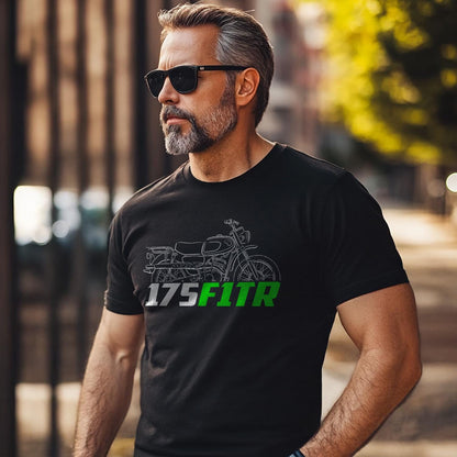 Kawasaki 175 F1TR 1966 Inspired T-Shirt - Motorcycle Tee Shirt for Riders
