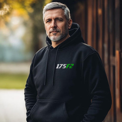 Kawasaki 175 F2 1966 - 1969 Inspired Hoodie - Motorcycle Sweatshirt for Riders