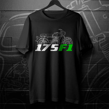 Kawasaki 175 F1 1966 Inspired T-Shirt - Motorcycle Tee Shirt for Riders
