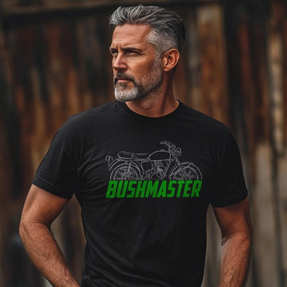 Kawasaki 90 G3TR BushMaster 1969 - 1970 Inspired T-Shirt - Motorcycle Tee Shirt for Riders
